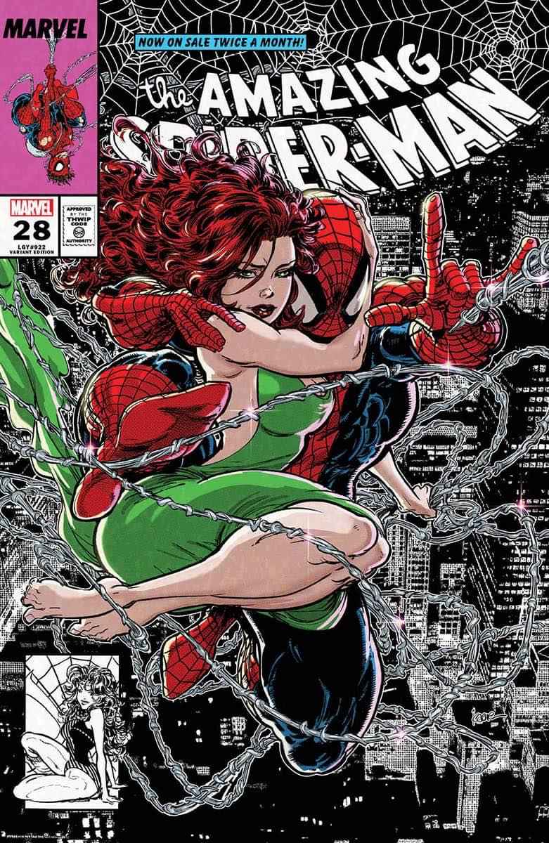 AMAZING SPIDER-MAN #28 (KAARE ANDREWS EXCLUSIVE VARIANT)(2023) COMIC BOOK Main image