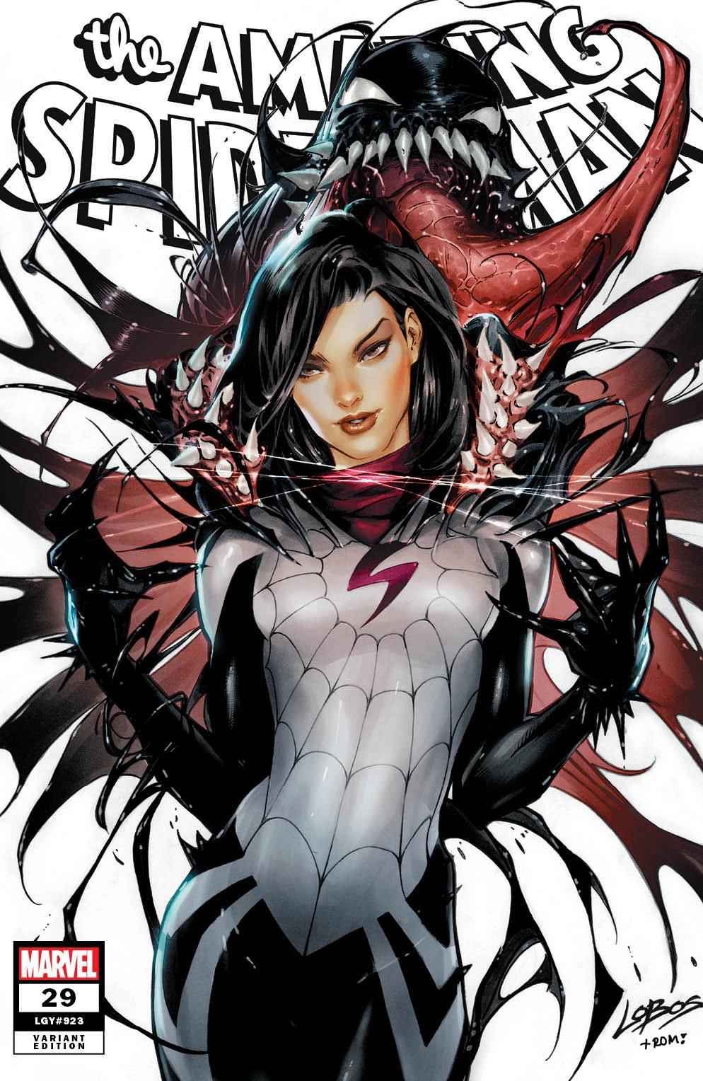 AMAZING SPIDER-MAN #29 (PABLO "LOBOS" VILLALOBOS EXCLUSIVE VARIANT)(2023) COMIC BOOK Main image