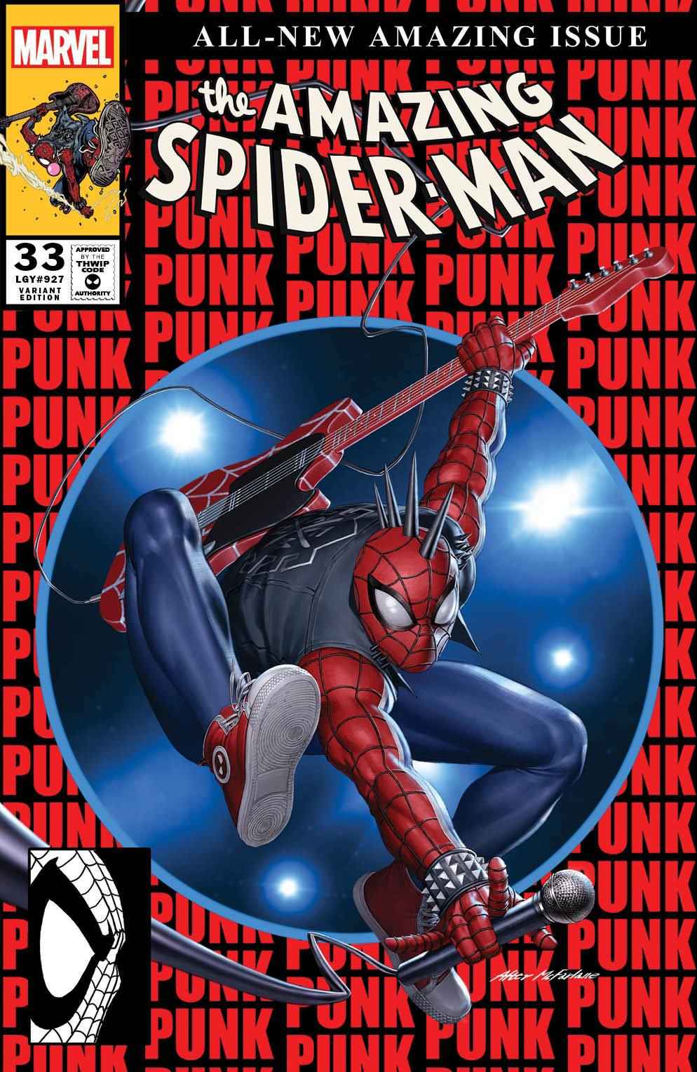 AMAZING SPIDER-MAN #33 (JUNGGUEN YOON EXCLUSIVE ASM #300 HOMAGE VARIANT) Main image