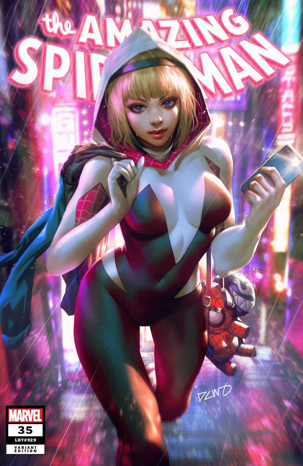 AMAZING SPIDER-MAN #35 (DERRICK CHEW EXCLUSIVE SPIDER-GWEN VARIANT) COMIC BOOK Main image