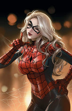 AMAZING SPIDER-MAN #39 (LEIRIX LI EXCLUSIVE BLACK CAT TRADE/VIRGIN VARIANT SET)