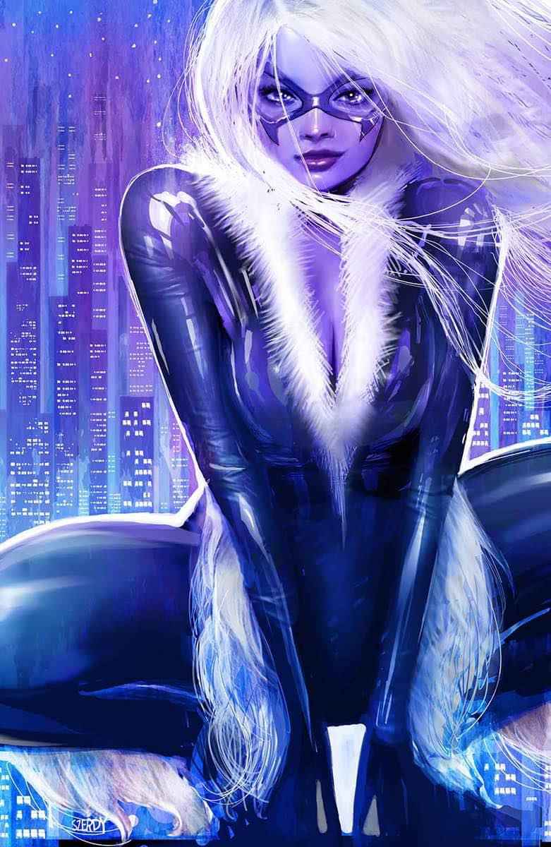 AMAZING SPIDER-MAN #40 (NATHAN SZERDY EXCLUSIVE BLACK CAT VIRGIN VARIANT) COMIC BOOK Main image