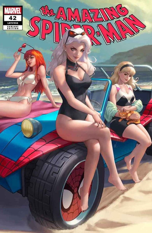 AMAZING SPIDER-MAN #42 (EJIKURE EXCLUSIVE BEACH PARTY TRADE/VIRGIN VARIANT SET)