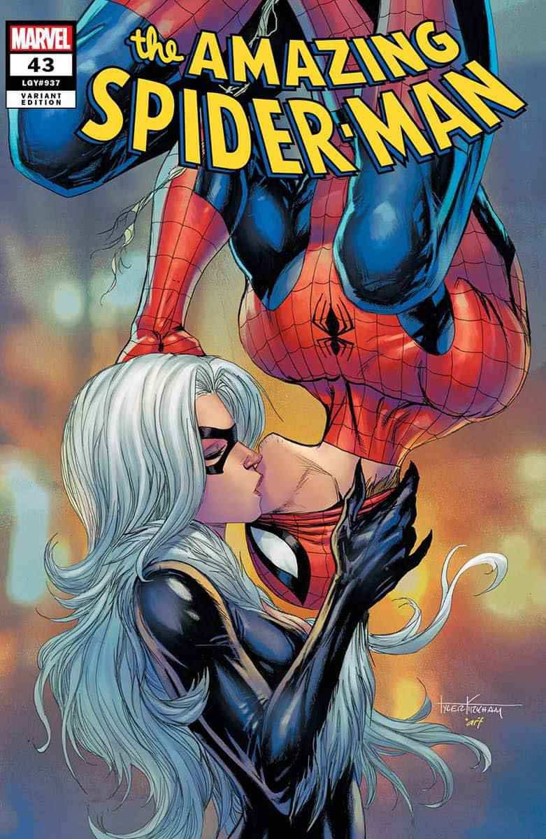 AMAZING SPIDER-MAN #43 (TYLER KIRKHAM EXCLUSIVE TRADE/VIRGIN VARIANT SET)