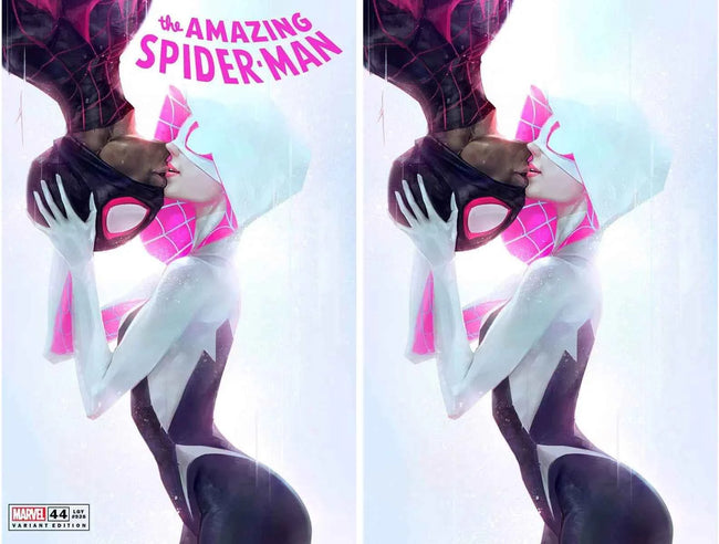 AMAZING SPIDER-MAN #44 (IVAN TAO EXCLUSIVE TRADE/VIRGIN VARIANT SET) Hover Image