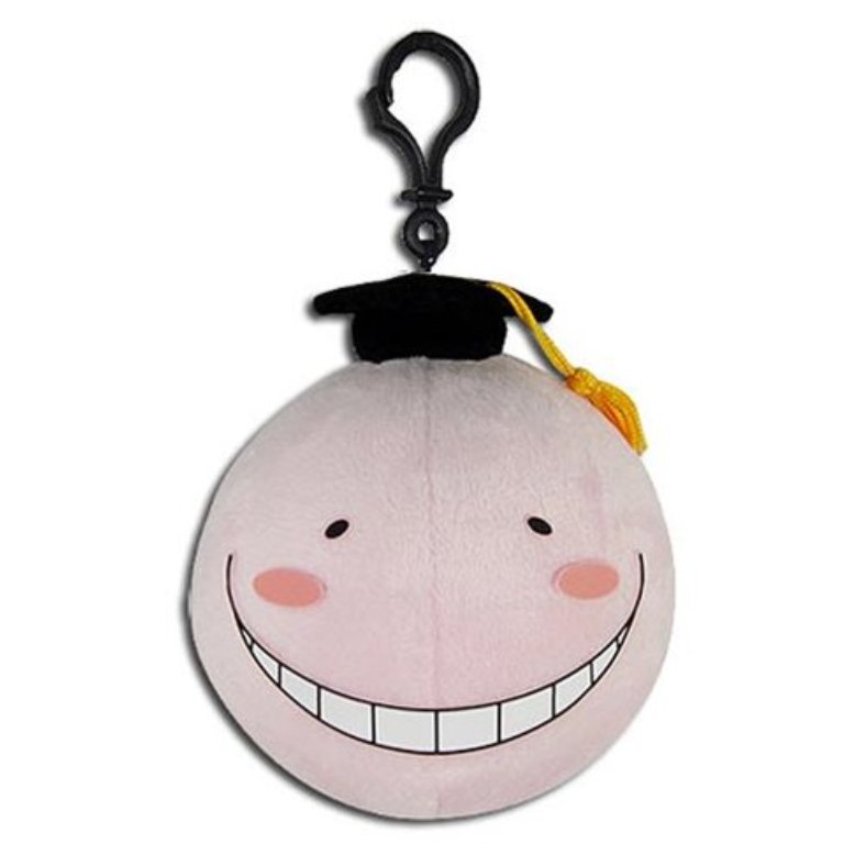 Assassination Classroom Pink Korosensei 4-Inch Key Chain Main image