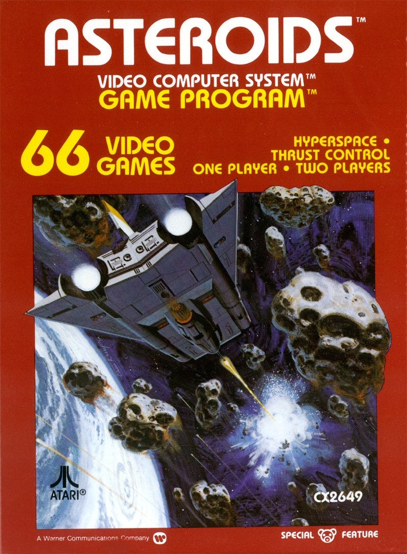 Asteroids (Atari 2600) Main image
