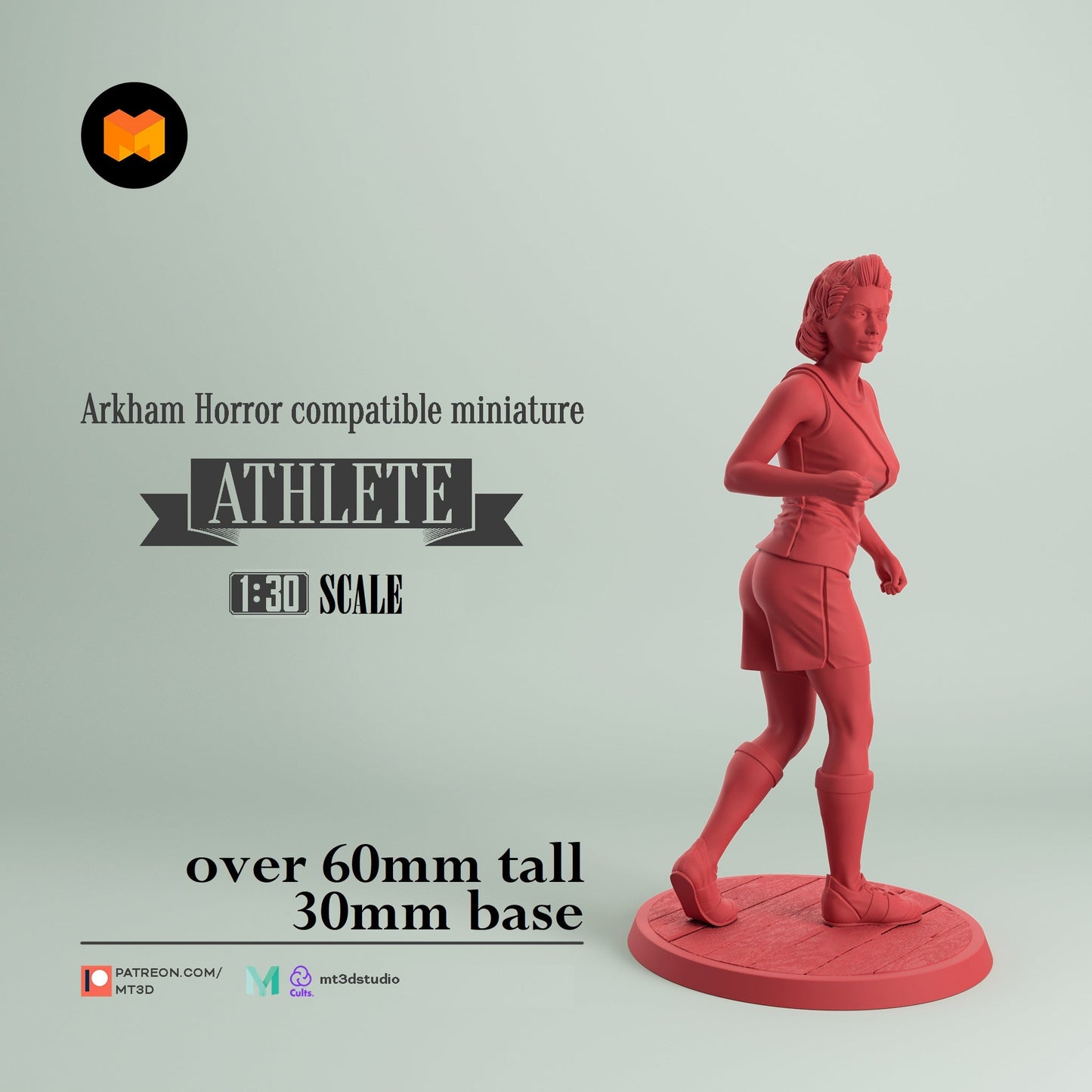 Arkham Compatible Investigator: The Athlete (Rita Young)