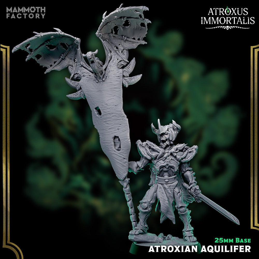 Atroxian Aquilifer (Undead Skeleton Bannerman) Main image