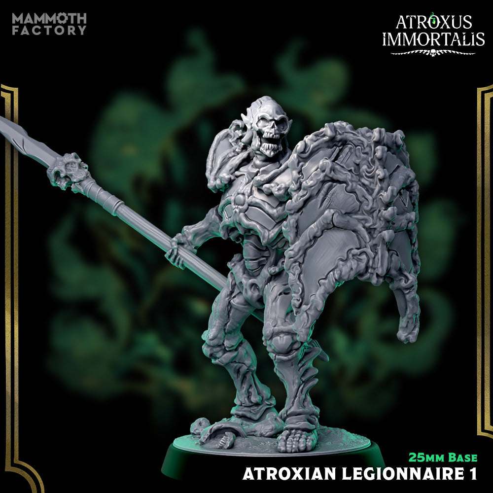 Atroxian Legionnaire: Sculpt 1 (Skeleton Warrior) Main image