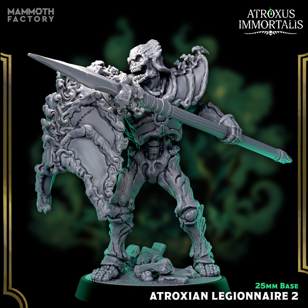 Atroxian Legionnaire: Sculpt 2 (Skeleton Warrior) Main image