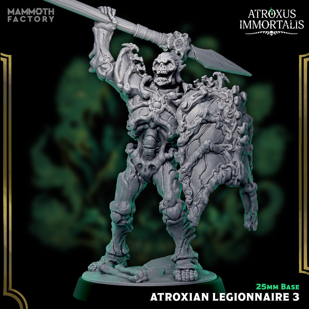 Atroxian Legionnaire: Sculpt 3 (Skeleton Warrior) Main image