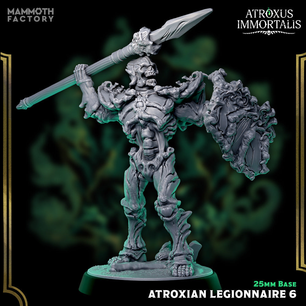 Atroxian Legionnaire: Sculpt 6 (Skeleton Warrior) Main image