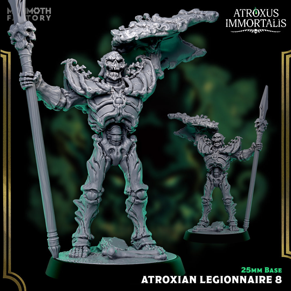 Atroxian Legionnaire: Sculpt 8 (Skeleton Warrior) Main image
