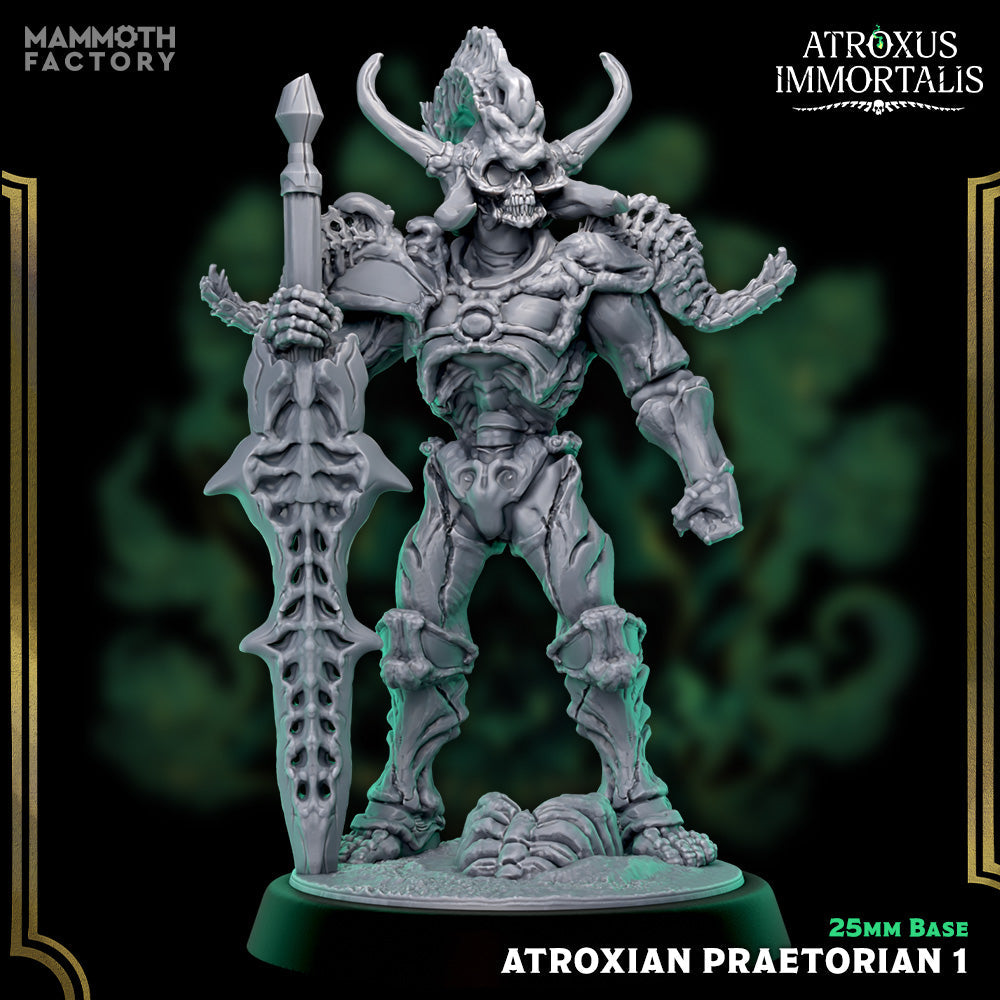 Atroxian Praetorian: Sculpt 1 (Skeleton Warrior) Main image