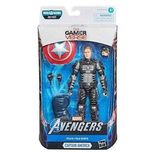 Avengers Video Game Marvel Legends 6-Inch Stealth Captain America Action Figure Main image