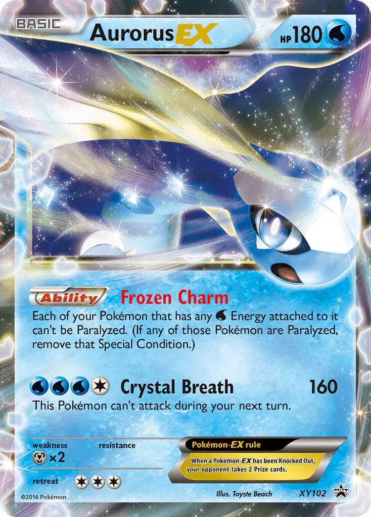 Aurorus EX (XY102) [XY: Black Star Promos] Main image