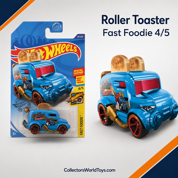 Hot Wheels Roller Toaster | Fast Foodie Series 4/5 - 39/250