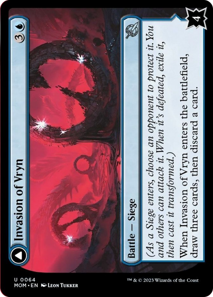 Invasion of Vryn // Overloaded Mage-Ring (MOM-064) - March of the Machine