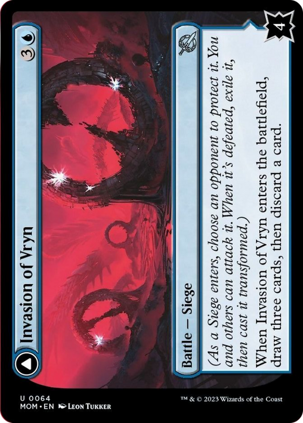 Invasion of Vryn // Overloaded Mage-Ring (MOM-064) - March of the Machine