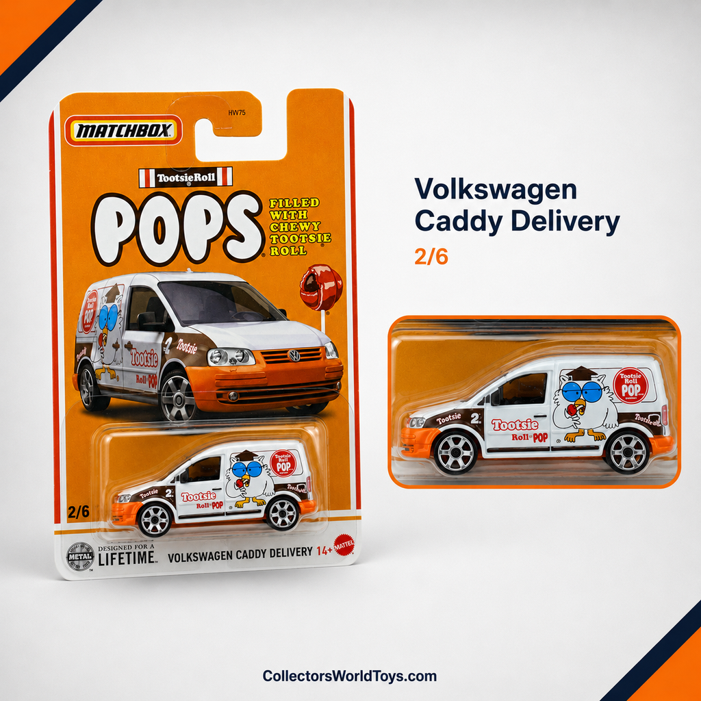 Matchbox Volkswagen Caddy Delivery | Candy Series 2/6