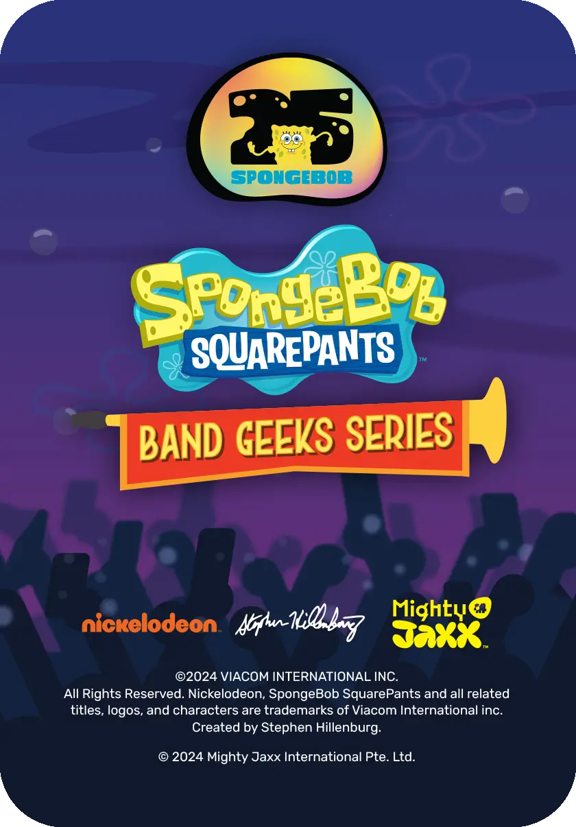 SpongeBob SquarePants: Band Geeks Series Blind Box (1 Blind Box) - Collectors World Toys