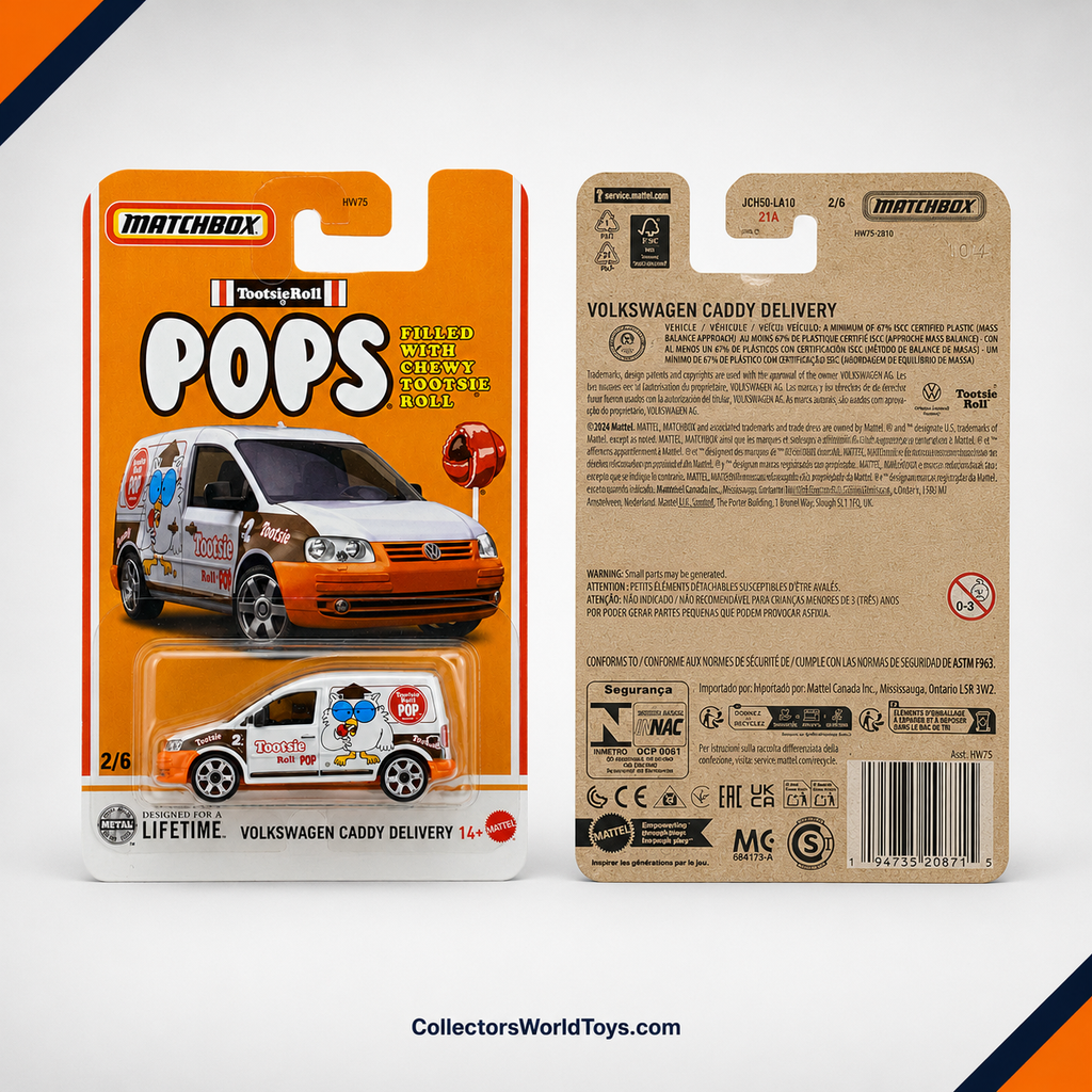 Matchbox Volkswagen Caddy Delivery | Candy Series 2/6