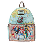 One Piece Luffy Gang Map Mini-Backpack - Collectors World Toys