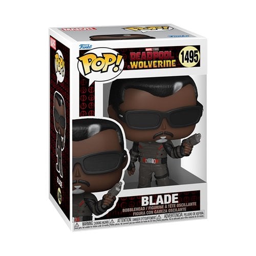Funko Pop! Marvel - Deadpool & Wolverine Movie Vinyl Figures - Select Figure(s) #1495 - Blade Main image
