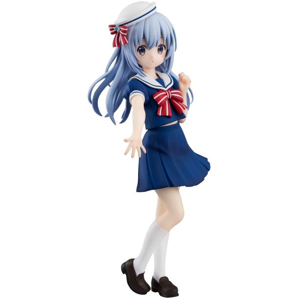 Furyu Is The Order a Rabbit? Special Sailor Version Figure - Chino Kafu Main image