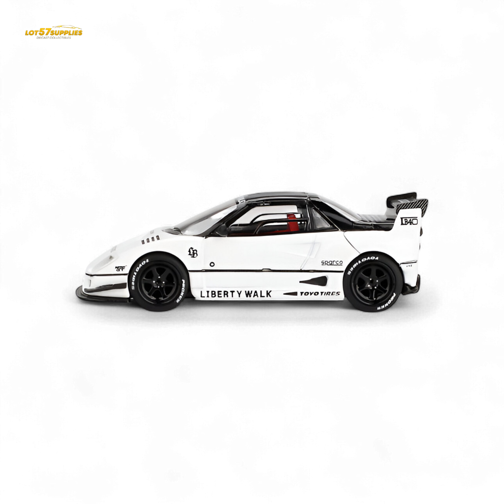 Mini-GT Mazda AZ-1 Liberty Walk LB40 White 2024 Tokyo Auto Salon 1:64