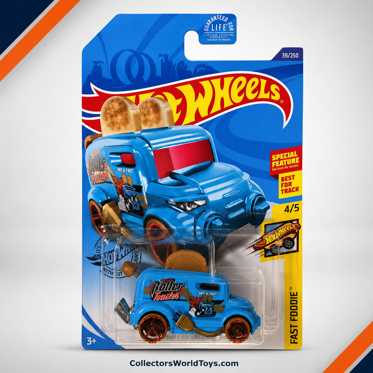 Hot Wheels Roller Toaster | Fast Foodie Series 4/5 - 39/250