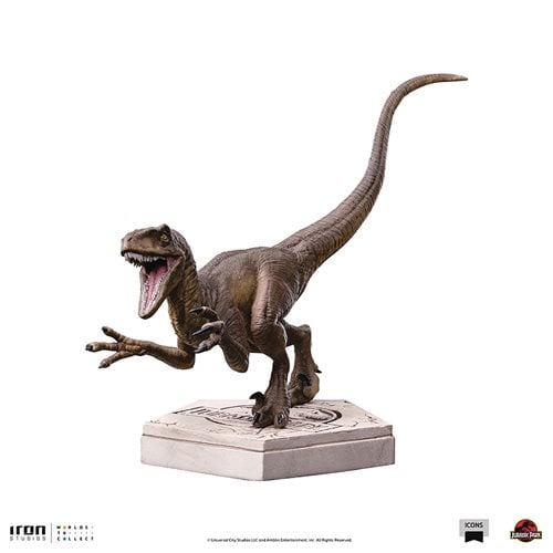 Iron Studios Jurassic Park Icons Statue - Select Figure(s) Velociraptor A