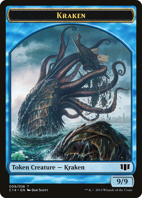 Kraken (C14-009) - Commander 2014 Tokens