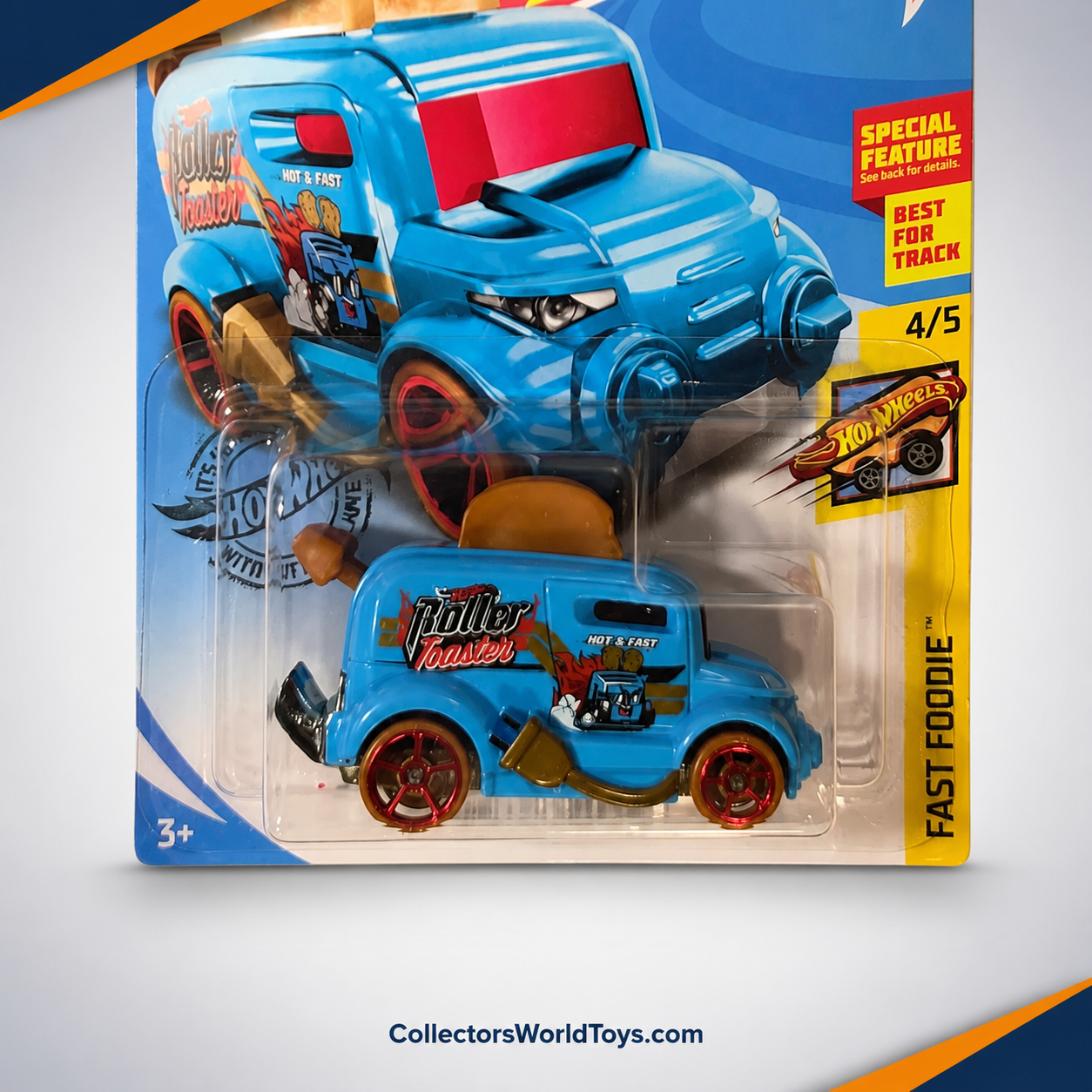 Hot Wheels Roller Toaster | Fast Foodie Series 4/5 - 39/250