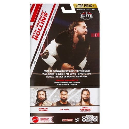 WWE Elite Top Picks 2025 Action Figure - Select Figure(s) - Collectors World Toys
