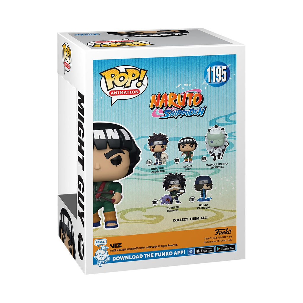 Naruto Might Guy Funko Pop! Vinyl Figure #1195 - Collectors World Toys