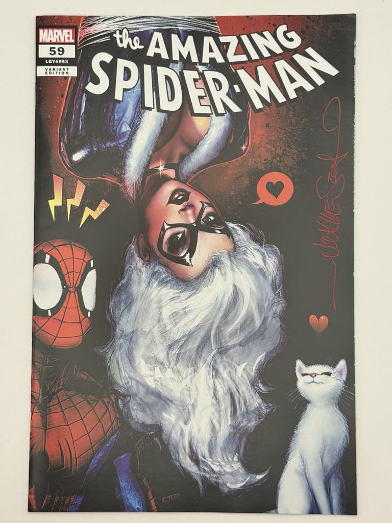 [Signed by Nathan Szerdy] AMAZING SPIDER-MAN #59 UNKNOWN COMICS NATHAN SZERDY EXCLUSIVE VAR [IN STOCK]