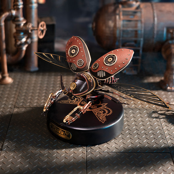 ROKR-Robotime - Mechanical Age; Rhinoceros Beetle