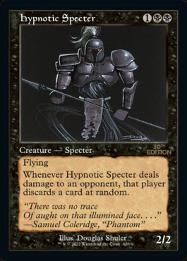 Hypnotic Specter (Retro Frame) (30A-406) - 30th Anniversary Edition