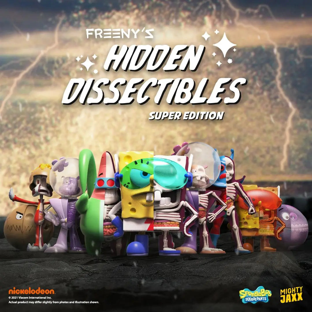 Freeny’s Hidden Dissectibles : SpongeBob SquarePants Series 04 (Super Edition) Blind Box (1 Blind Box) - Collectors World Toys
