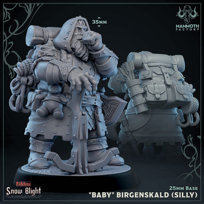 "Baby" Birgenskald, Stoutmaster (Male Dwarf Fighter)