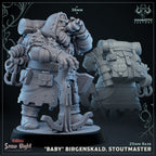 "Baby" Birgenskald, Stoutmaster (Male Dwarf Fighter) -