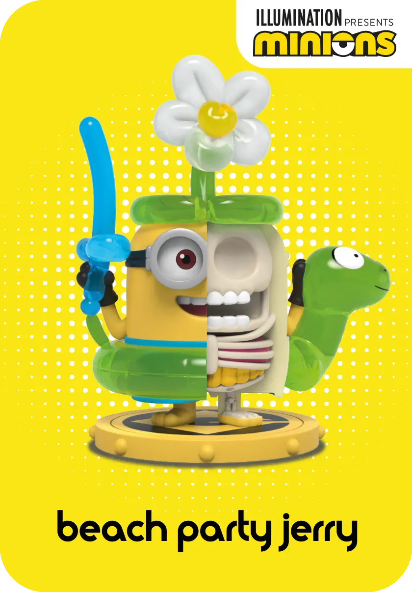 Freeny's Hidden Dissectibles Minions Series 01 - Vacay Edition Blind Box (1 Blind Box) - Collectors World Toys