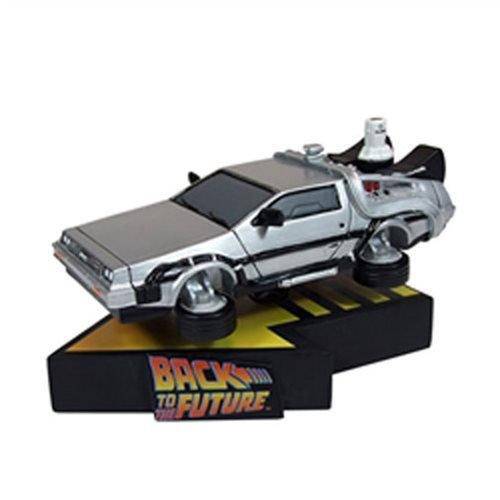 Back to the Future Part II DeLorean Time Machine Premium Motion Statue Main image