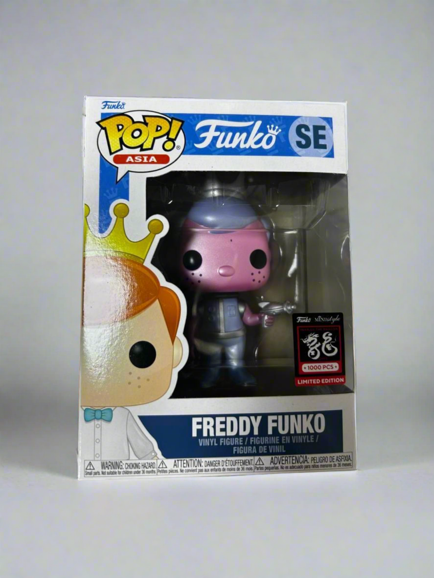 [UNRELEASED & DISCONTINUED] Pop! Asia (Mindstyle Mission Control) - LE1000 Freddy Funko as MMC Pilot with Pop Armor Included Main image