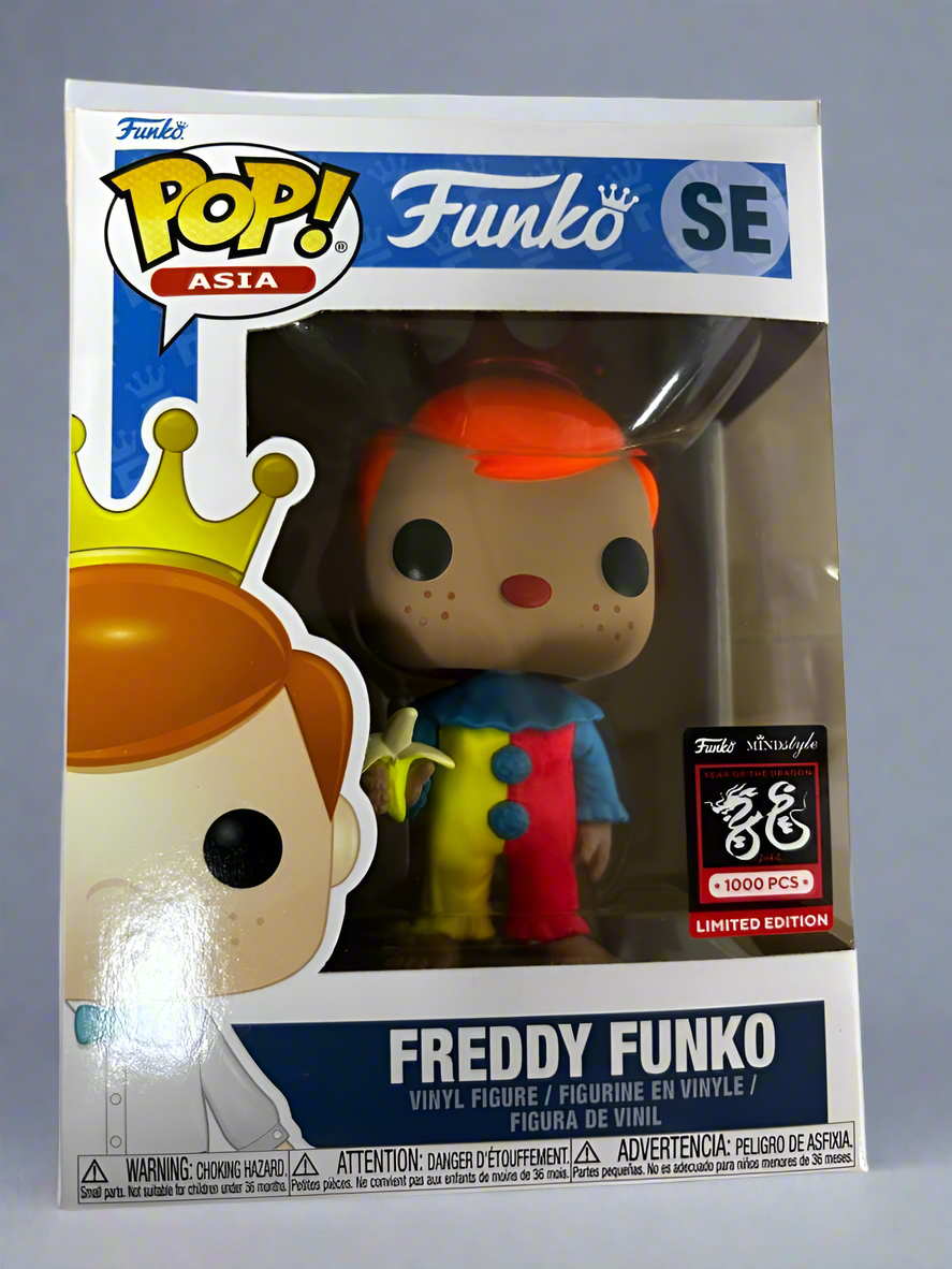 [UNRELEASED & DISCONTINUED] Pop! Asia (Ron English) - LE1000 Freddy Funko as Monkey Shriner with Pop Armor Included Main image