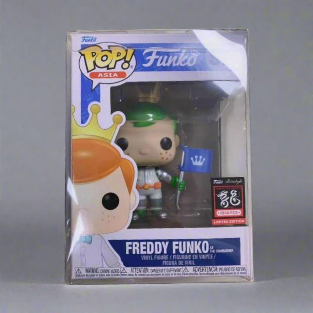 [UNRELEASED & DISCONTINUED] Pop! Asia (Mindstyle Mission Control) - LE1000 Freddy Funko as The Commander with Pop Armor Included Main image