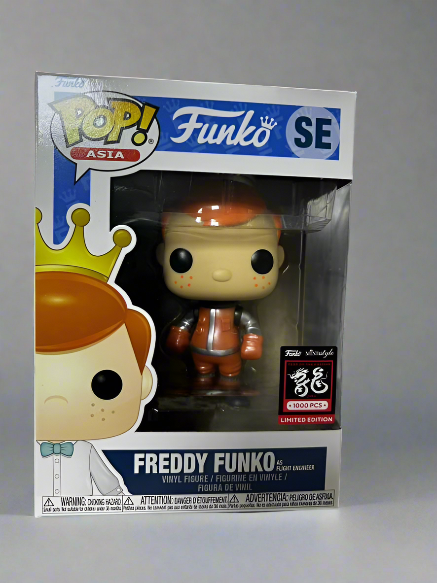 [UNRELEASED & DISCONTINUED] Pop! Asia (Mindstyle Mission Control) - LE1000 Freddy Funko as Flight Engineer with Pop Armor Included Main image