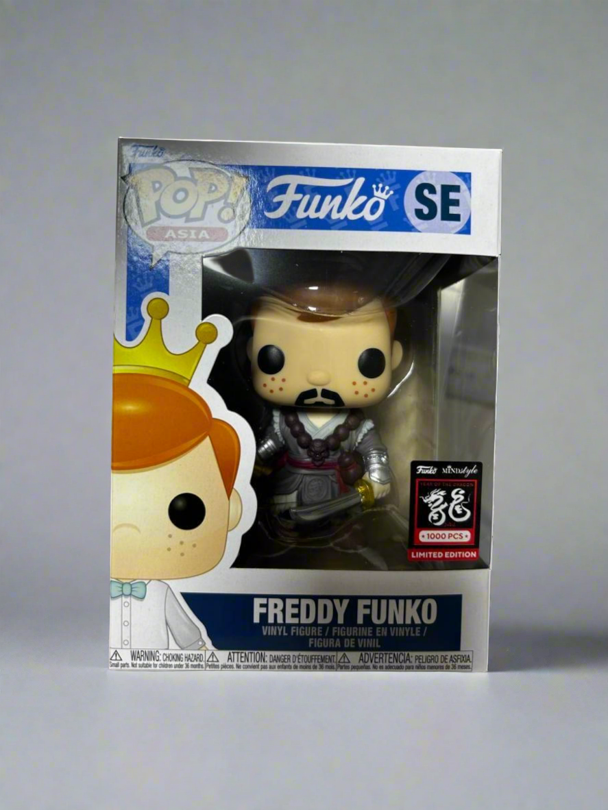 [UNRELEASED & DISCONTINUED] Pop! Asia (Chinese Stories) - LE1000 Freddy Funko as Wu Song with Pop Armor Included Main image